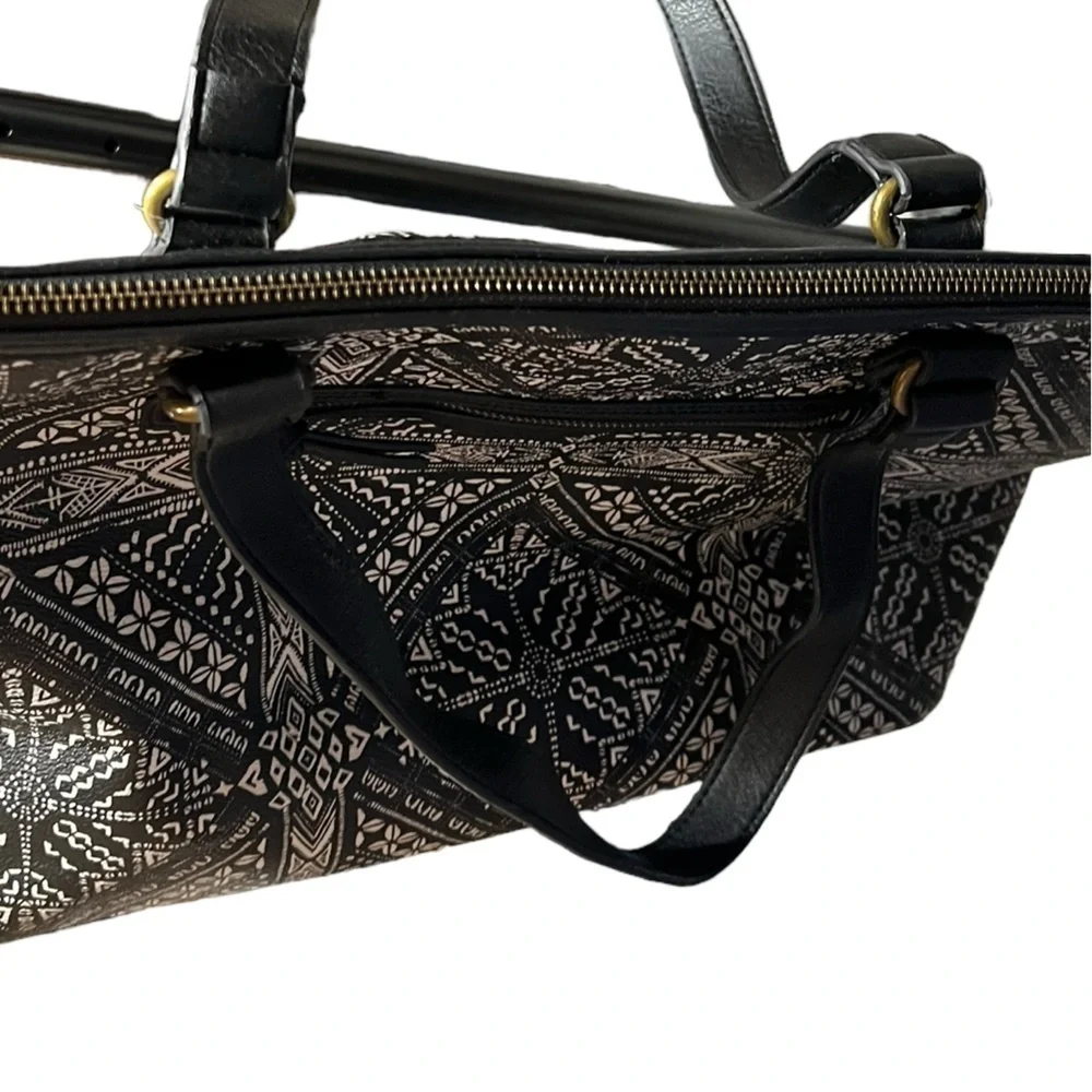 Elliott Lucca Black/White Tote Size Large
